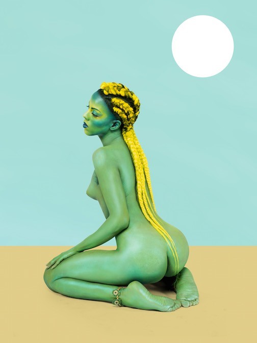 &quot;Untitled in the Rage (Nibiru Cataclysm)&quot;, Juliana Huxtable