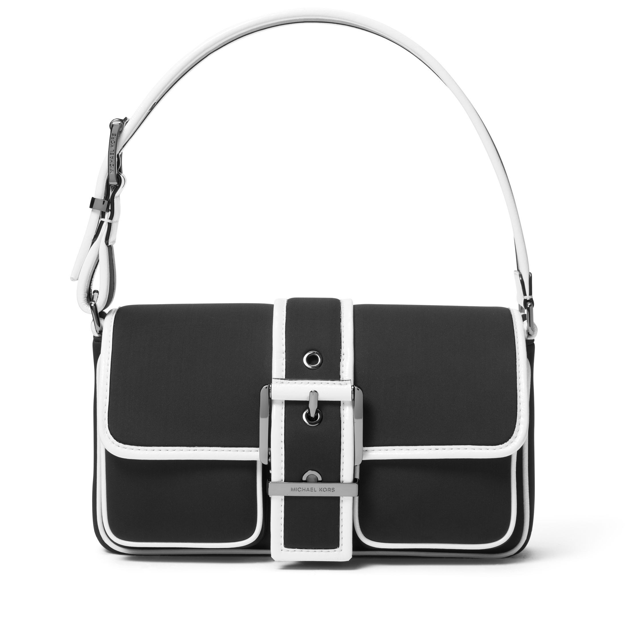Colby Medium Two-Tone Neoprene Shoulder Bag